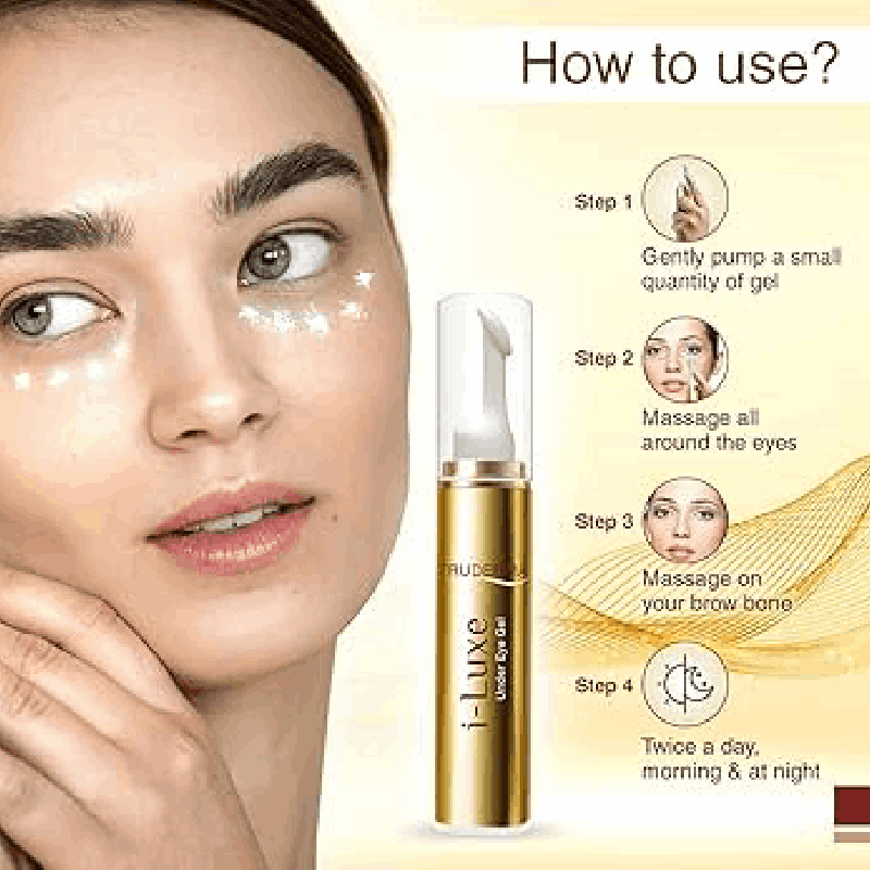 Regaliz Truderma I-Luxe Under Eye Gel 2 Regaliz Truderma i-Luxe Under Eye Gel