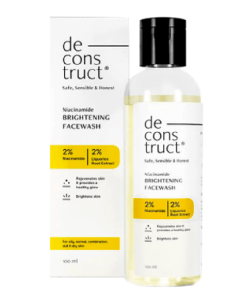 Deconstruct Niacinamide Brightening Face Wash cleanser