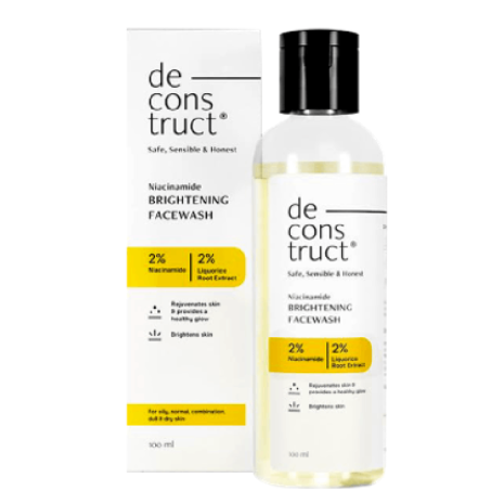 Deconstruct Niacinamide Brightening Face Wash cleanser