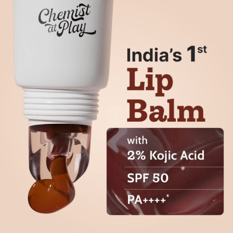 Chemist at Play Chocolate Lip Jelly Glossy Lip Balm SPF 50 PA++++ Chemist at Play Chocolate Lip Jelly Glossy Lip Balm SPF 50 PA++++ sunscreen