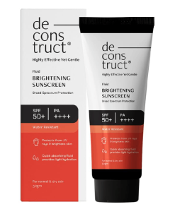 Deconstruct Fluid Brightening Sunscreen SPF50+ PA++++ sunscreen