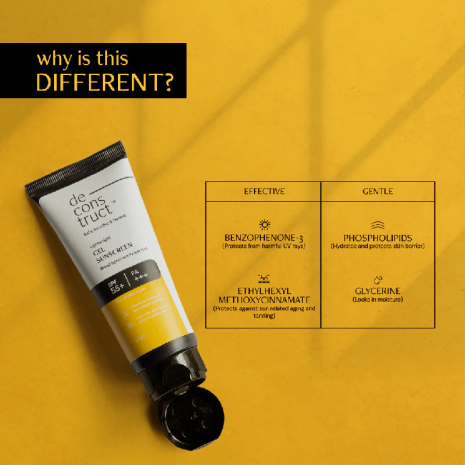 Deconstruct Lightweight Gel Sunscreen SPF55+ PA+++ Deconstruct Lightweight Gel Sunscreen SPF55+ PA+++ sunscreen