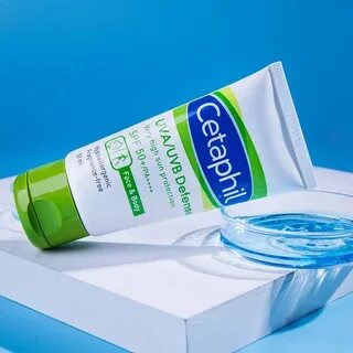 Cetaphil UVA/UVB Defense SPF 50+ for Face & Body (50ml) Cetaphil UVA/UVB Defense SPF 50+ for Face & Body (50ml)