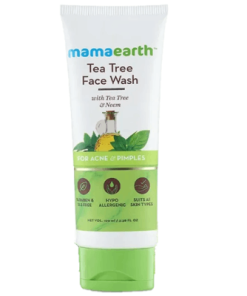 Mamaearth Tea Tree Face Wash with Tea Tree & Neem cleanser