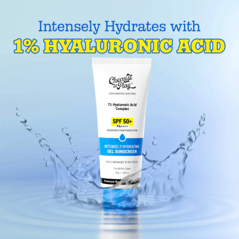 Chemist at Play Intense Hydrating Gel Sunscreen SPF 50+ PA++++ Chemist at Play Intense Hydrating Gel Sunscreen SPF 50+ PA++++ sunscreen
