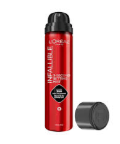 LOREAL 3 SECOND SETTING MIST WITH MICROFINE, UP TO 36H WEAR