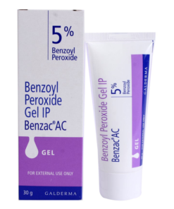 Galderma Benzoyl Peroxide Gel IP Benzac AC 5% 30g