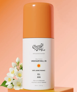 Chemist at Play 5% AHAs + Vitamin C Underarm Roll On - White Jasmine