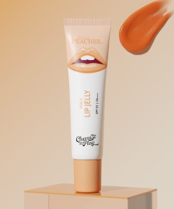 Chemist at Play Peach Lip Jelly Glossy Lip Balm SPF 50 PA++++ sunscreen