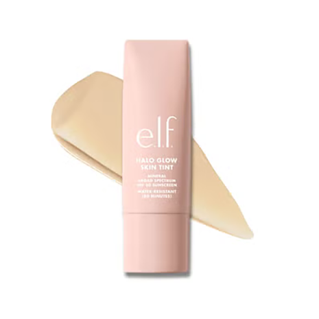 Elf Halo Glow Skin Tint SPF 50 sunscreen