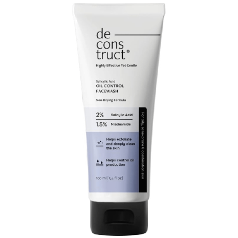 Deconstruct Salicylic Acid Oil Control Face Wash cleanser