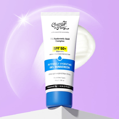 Chemist at Play Intense Hydrating Gel Sunscreen SPF 50+ PA++++ sunscreen