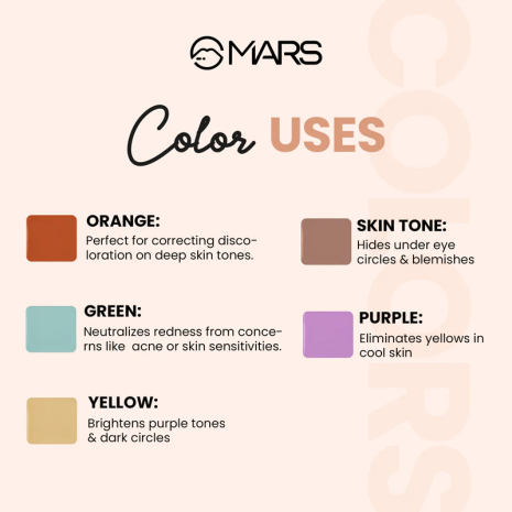 MARS All-in-One Cover Rangers Palette MARS All-in-One Cover Rangers Palette palette