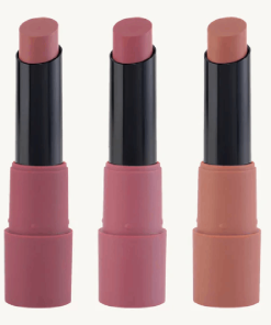 Mars Matte Lipsticks Box | Set of 3 - 02 Peaches And Nudes lip
