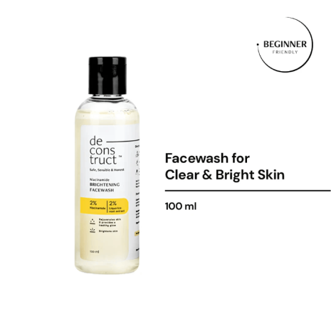 Deconstruct Niacinamide Brightening Face Wash Deconstruct Niacinamide Brightening Face Wash cleanser