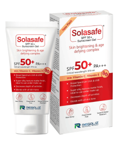 Regaliz Solasafe Sunscreen Gel SPF 50+ PA+++ sunscreen