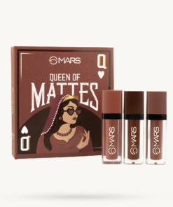 Mars Queen of Mattes Liquid Lipsticks Set - Browns