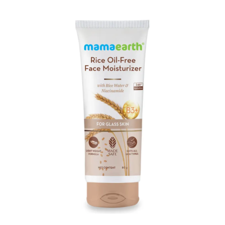 Mamaearth Rice Oil Free Face Moisturizer with Rice Water & Niacinamide Mamaearth Rice Oil Free Face Moisturizer with Rice Water & Niacinamide