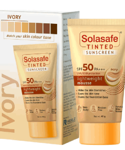 Regaliz Solasafe Tinted Sunscreen SPF50 PA+++ Ivory sunscreen
