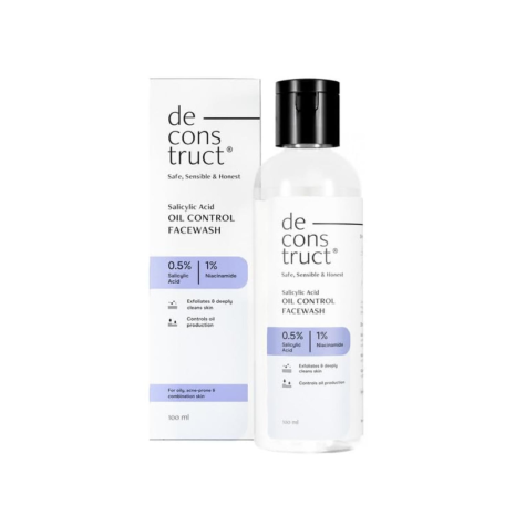Deconstruct Salicylic Acid Oil Control Face Wash Deconstruct Salicylic Acid Oil Control Face Wash