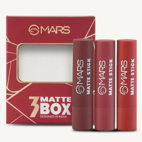 Matte Lipsticks Box | Set of 3