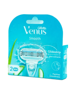Gillette Venus Smooth GlideStrip Razor Blades 2 Blades