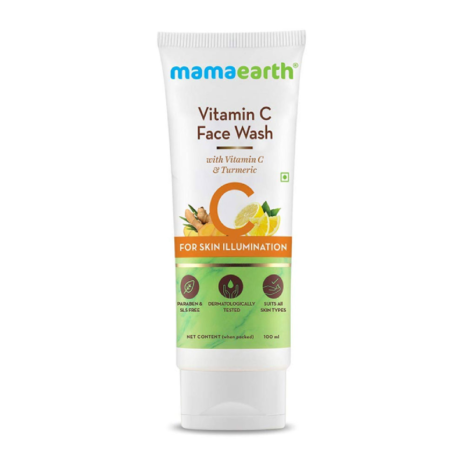 Mamaearth Vitamin C Face Wash for Skin Illumination Mamaearth Vitamin C Face Wash for Skin Illumination