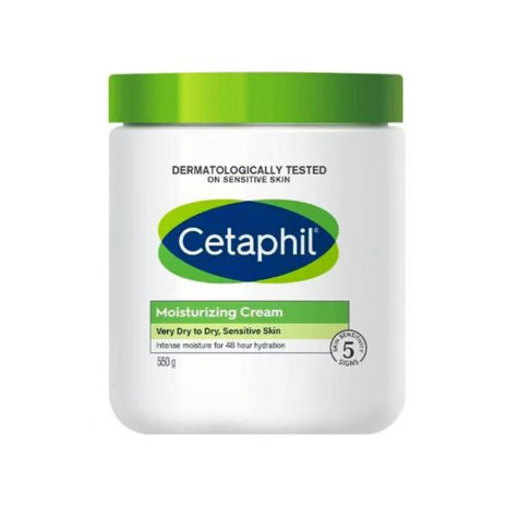 Cetaphil Moisturizing Cream for Dry to Very Dry & Sensitive Skin (550g) Cetaphil Moisturizing Cream for Dry to Very Dry & Sensitive Skin (550g)