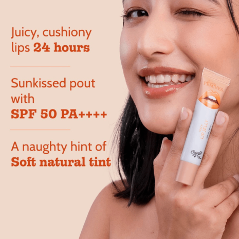 Chemist at Play Peach Lip Jelly Glossy Lip Balm SPF 50 PA++++ Chemist at Play Peach Lip Jelly Glossy Lip Balm SPF 50 PA++++ sunscreen