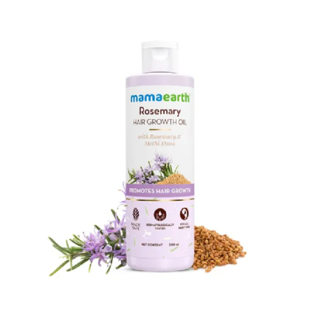 Mamaearth Rosemary Hair Growth Oil with Rosemary & Methi Dana Mamaearth Rosemary Hair Growth Oil with Rosemary & Methi Dana