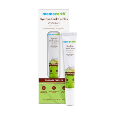 Mamaearth Bye Bye Dark Circles Eye Cream with Cucumber & Peptides Mamaearth Bye Bye Dark Circles Eye Cream with Cucumber & Peptides