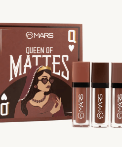 Mars Queen of Mattes Liquid Lipsticks Set - Browns lip