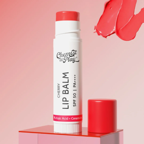 Chemist at Play Cherry Lip Balm SPF 50 PA++++