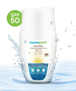 Mamaearth Aqua Glow Hydrating Sunscreen Gel SPF50 PA++++ sunscreen