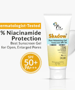 Fixderma Shadow Pore Minimizing gel Sunscreen SPF 50 PA+++ sunscreen