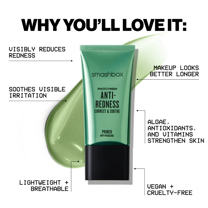 Smashbox Photo Finish Correct Anti-Redness Makeup Primer 3 Smashbox Photo Finish Correct Anti-Redness Makeup Primer primer