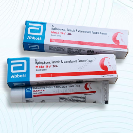 Abbott Melalite XL Hydroquinone Cream (15g) helps reduce dark spots, hyperpigmentation, and uneven skin tone, promoting clearer, brighter, and even-toned skin.