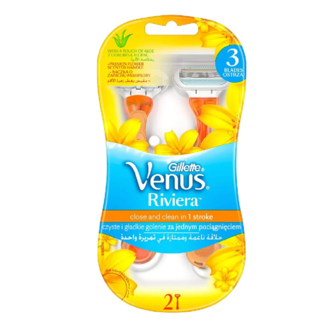 Gillette Venus Riviera Disposable Razor for Women