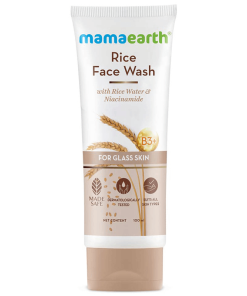 Mamaearth Rice Dewy Bright Face Wash with Rice Water & Niacinamide cleanser