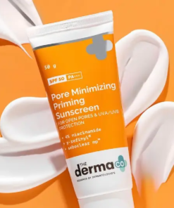 The Derma Co Pore Minimizing Priming Sunscreen SPF50 PA+++