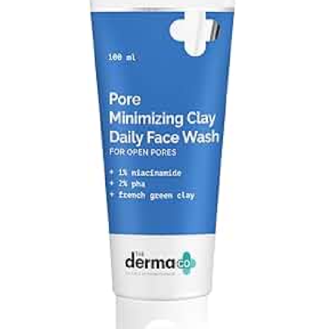 The Derma Co Pore Minimizing Clay Daily Face Wash