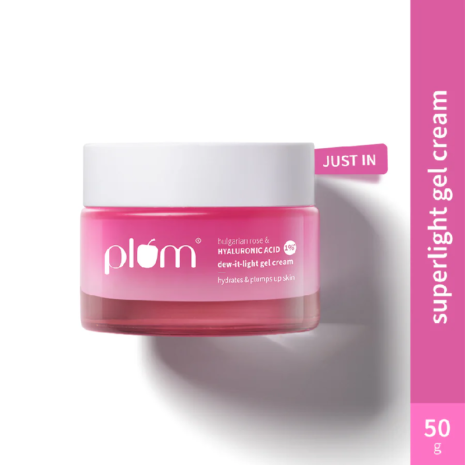 Plum Bulgarian Rose & Hyaluronic Acid 1% Dew It Light Gel Cream Plum Bulgarian Rose & Hyaluronic Acid 1% Dew It Light Gel Cream
