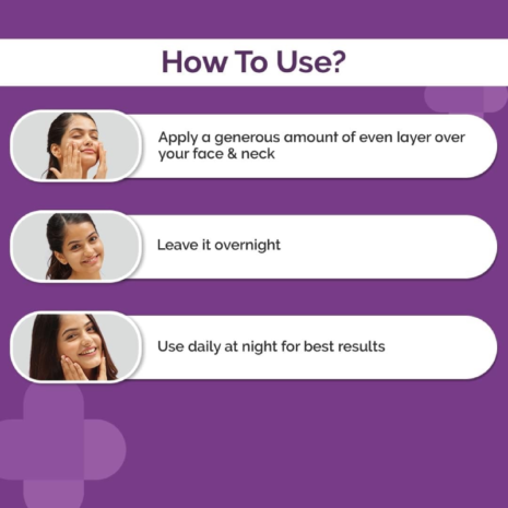 The Derma Co 7% AHA + 1% BHA Overnight Face Peel The Derma Co 7% AHA + 1% BHA Overnight Face Peel