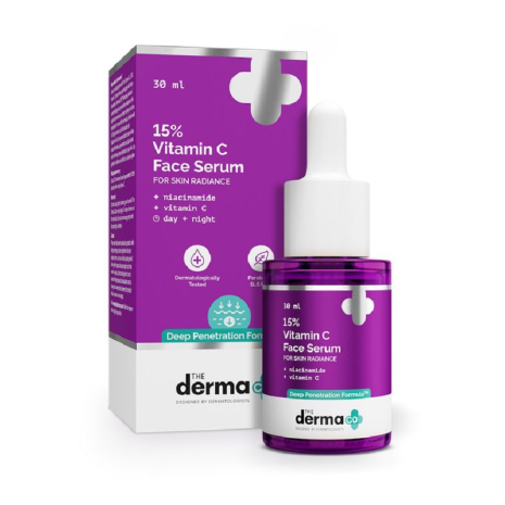 The Derma Co 15% Vitamin C Face Serum