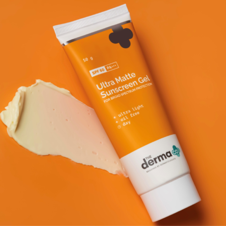 The Derma Co Ultra Matte Sunscreen Gel SPF60 PA+++