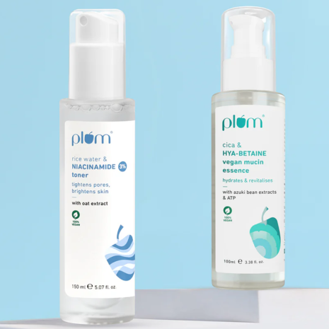 Plum The Glass IC Duo Toner & Essence (Combo Set)