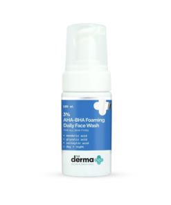 The Derma Co 3% AHA-BHA Foaming Daily Face Wash