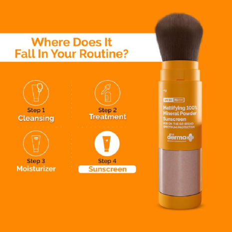 NewThe Derma Co Mattifying 100% Mineral Powder Sunscreen Project - 2026-01-10T180511.073 The Derma Co Mattifying 100% Mineral Powder Sunscreen