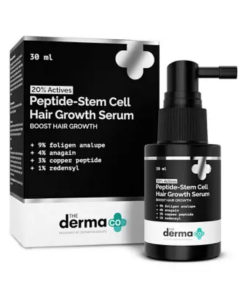 The Derma Co 20% Actives Peptide-Stem Cell Hair Growth Serum