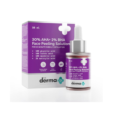 The Derma Co 30% AHA + 2% BHA Peeling Solution The Derma Co 30% AHA + 2% BHA Peeling Solution